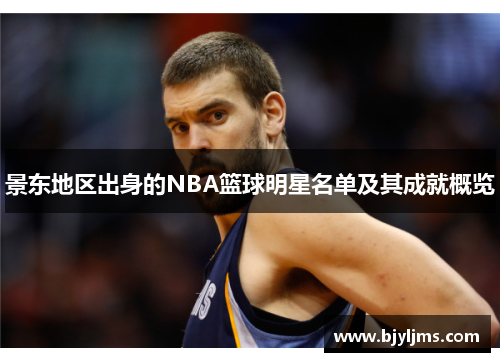 景东地区出身的NBA篮球明星名单及其成就概览